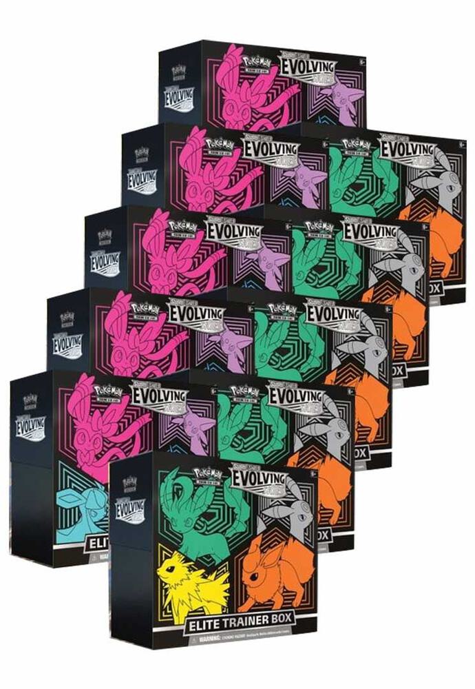 Evolving Skies Elite Trainer Box Case, SWSH07: Evolving Skies P243722