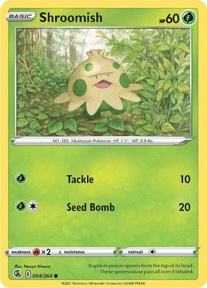 Shroomish, SWSH08: Fusion Strike 004/264
