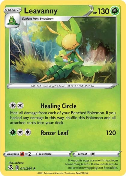 Leavanny, SWSH08: Fusion Strike 011/264