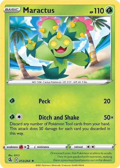 Maractus, SWSH08: Fusion Strike 012/264