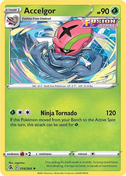 Accelgor, SWSH08: Fusion Strike 014/264