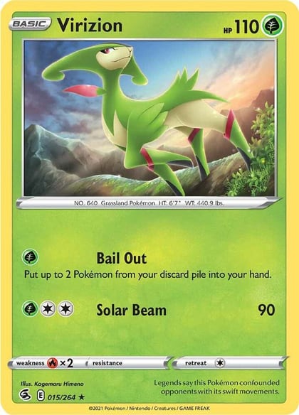 Virizion, SWSH08: Fusion Strike 015/264