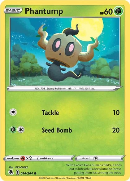Phantump, SWSH08: Fusion Strike 016/264