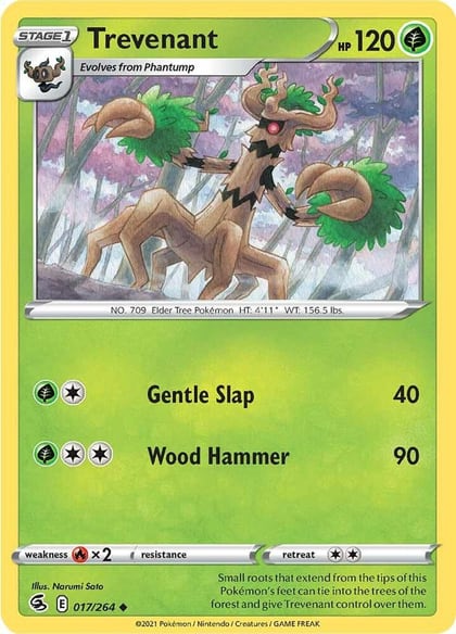 Trevenant, SWSH08: Fusion Strike 017/264
