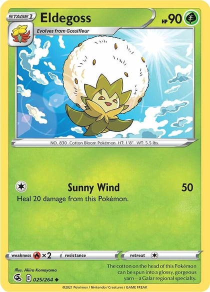 Eldegoss, SWSH08: Fusion Strike 025/264