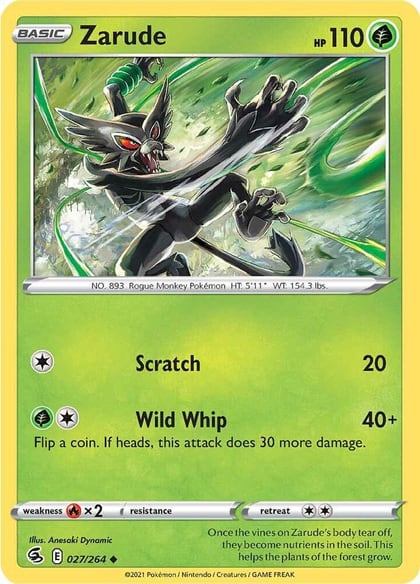Zarude, SWSH08: Fusion Strike 027/264