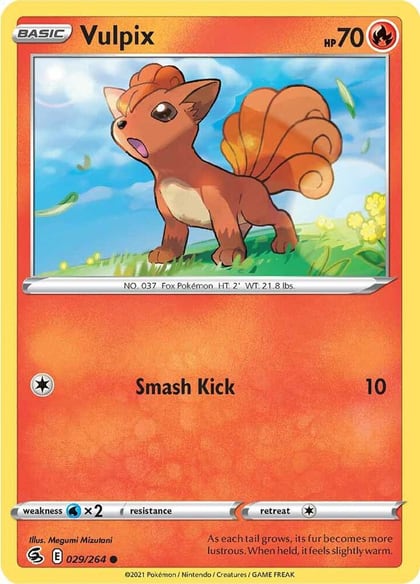 Vulpix (29), SWSH08: Fusion Strike 029/264