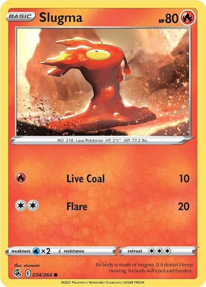 Slugma, SWSH08: Fusion Strike 034/264