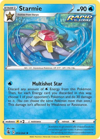 Starmie, SWSH08: Fusion Strike 053/264