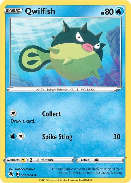 Qwilfish, SWSH08: Fusion Strike 060/264