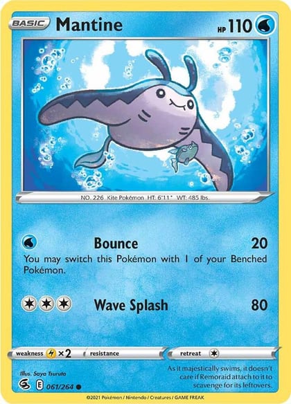 Mantine, SWSH08: Fusion Strike 061/264