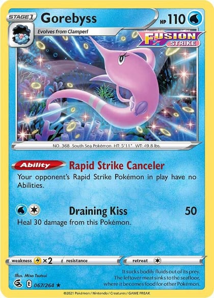 Gorebyss, SWSH08: Fusion Strike 067/264