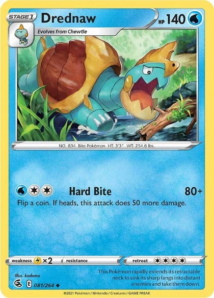 Drednaw, SWSH08: Fusion Strike 081/264