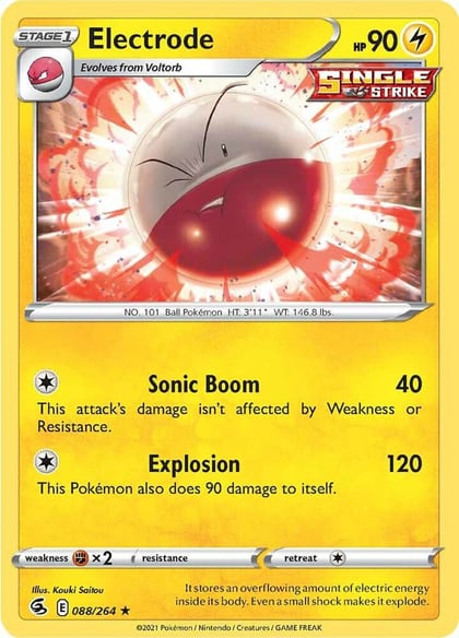 Electrode, SWSH08: Fusion Strike 088/264