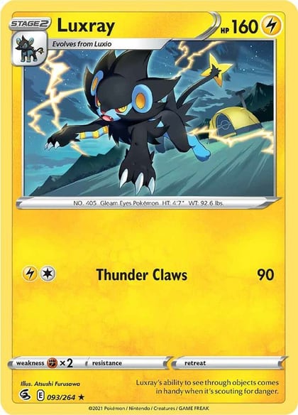Luxray, SWSH08: Fusion Strike 093/264
