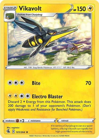 Vikavolt, SWSH08: Fusion Strike 101/264