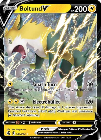 Boltund V, SWSH08: Fusion Strike 103/264