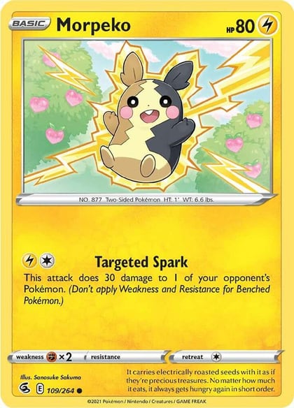 Morpeko (109), SWSH08: Fusion Strike 109/264