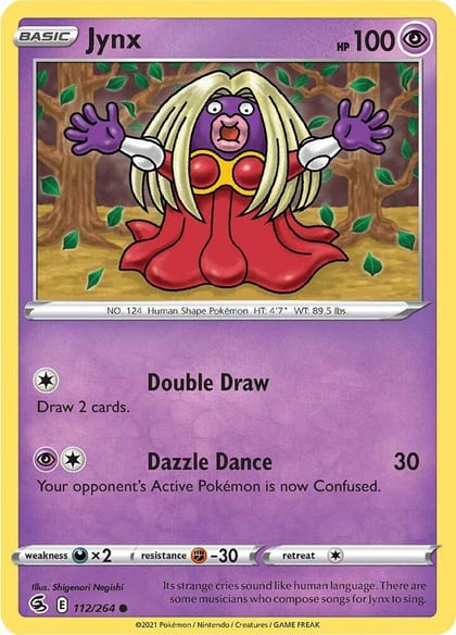 Jynx, SWSH08: Fusion Strike 112/264