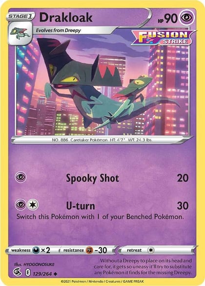 Drakloak, SWSH08: Fusion Strike 129/264