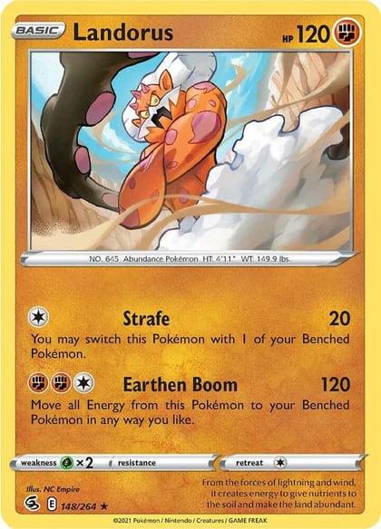 Landorus, SWSH08: Fusion Strike 148/264