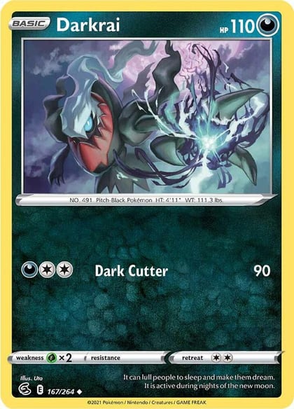 Darkrai, SWSH08: Fusion Strike 167/264