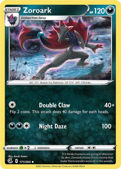 Zoroark, SWSH08: Fusion Strike 171/264