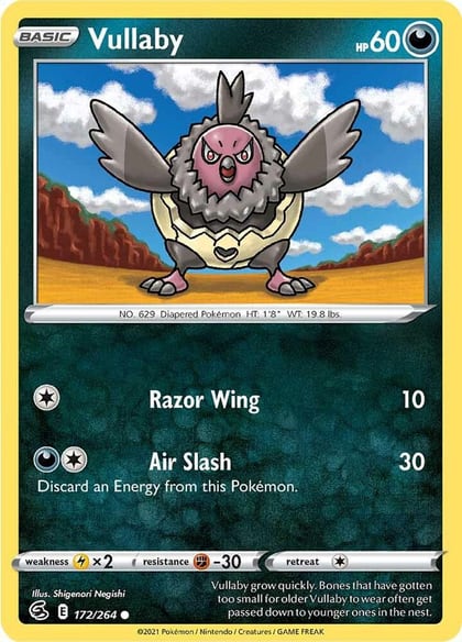 Vullaby, SWSH08: Fusion Strike 172/264