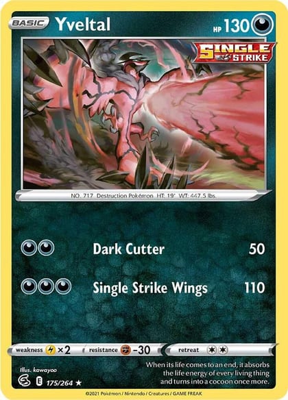 Yveltal, SWSH08: Fusion Strike 175/264