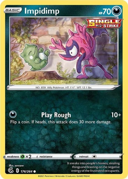 Impidimp, SWSH08: Fusion Strike 176/264