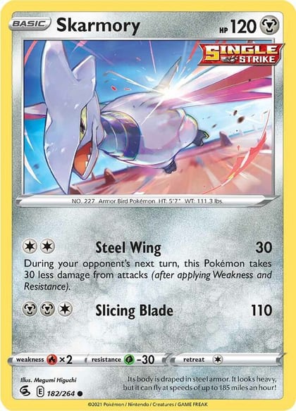 Skarmory, SWSH08: Fusion Strike 182/264