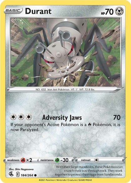 Durant, SWSH08: Fusion Strike 184/264