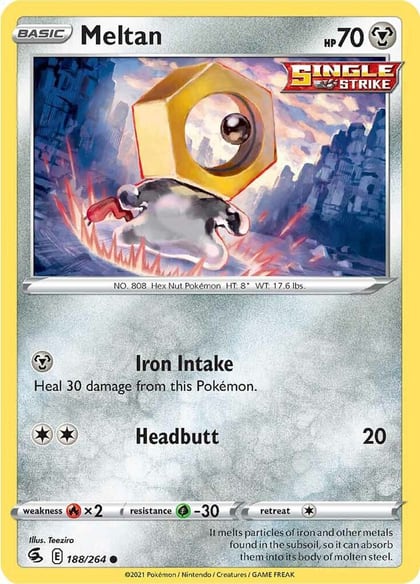 Meltan, SWSH08: Fusion Strike 188/264