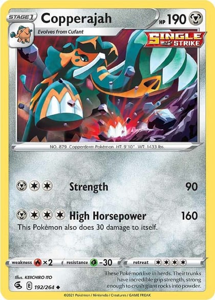 Copperajah, SWSH08: Fusion Strike 192/264