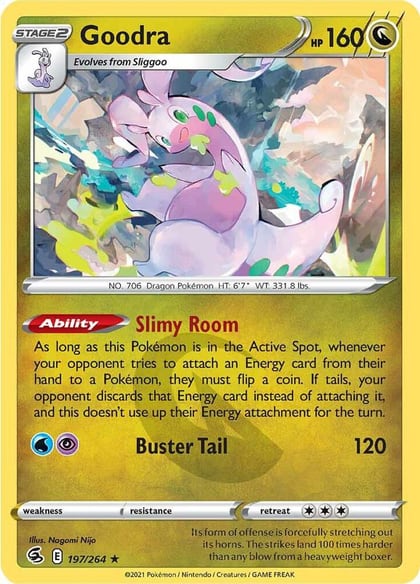 Goodra, SWSH08: Fusion Strike 197/264