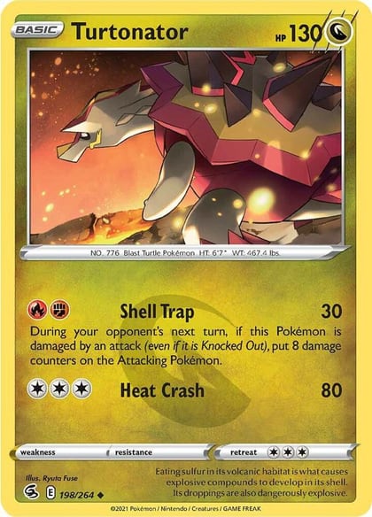 Turtonator, SWSH08: Fusion Strike 198/264