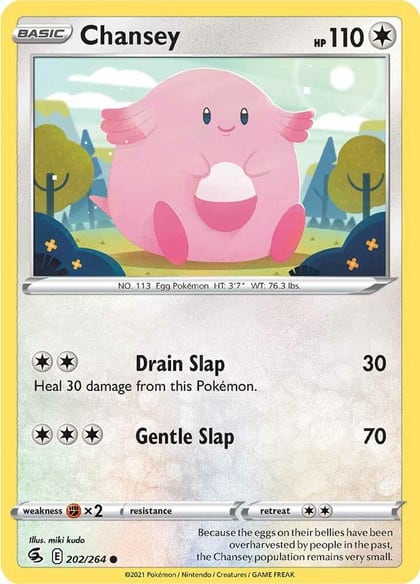 Chansey, SWSH08: Fusion Strike 202/264