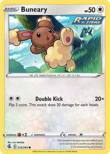 Buneary, SWSH08: Fusion Strike 212/264