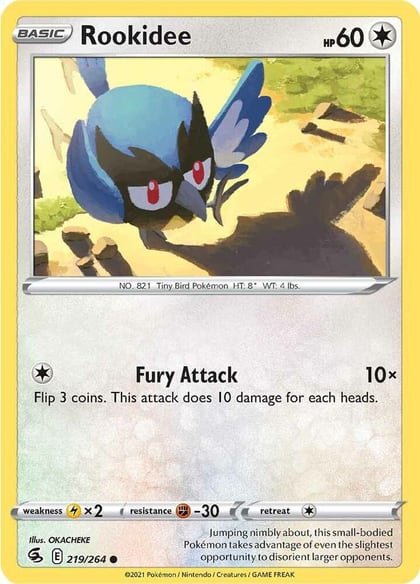 Rookidee, SWSH08: Fusion Strike 219/264