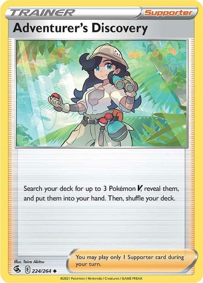 Adventurer's Discovery, SWSH08: Fusion Strike 224/264