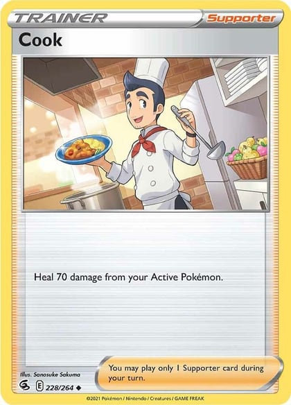 Cook, SWSH08: Fusion Strike 228/264