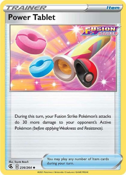 Power Tablet, SWSH08: Fusion Strike 236/264
