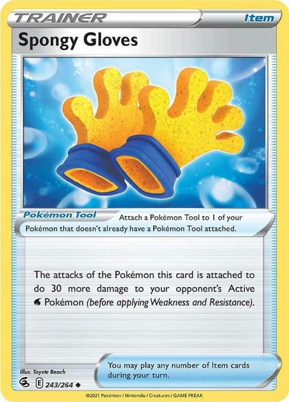 Spongy Gloves, SWSH08: Fusion Strike 243/264
