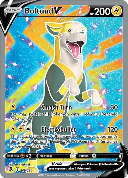 Boltund V (Full Art), SWSH08: Fusion Strike 249/264