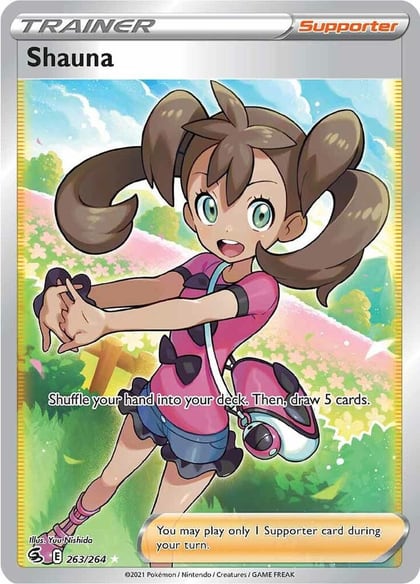 Shauna (Full Art), SWSH08: Fusion Strike 263/264