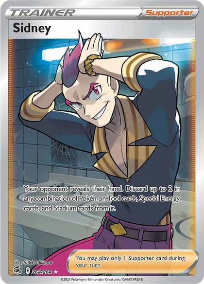 Sidney (Full Art), SWSH08: Fusion Strike 264/264