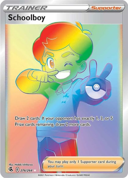 Schoolboy (Secret), SWSH08: Fusion Strike 276/264