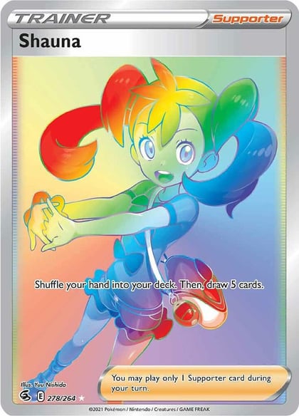 Shauna (Secret), SWSH08: Fusion Strike 278/264