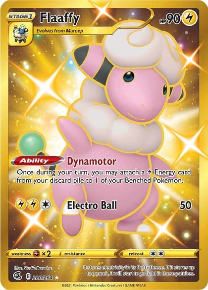 Flaaffy (Secret), SWSH08: Fusion Strike 280/264