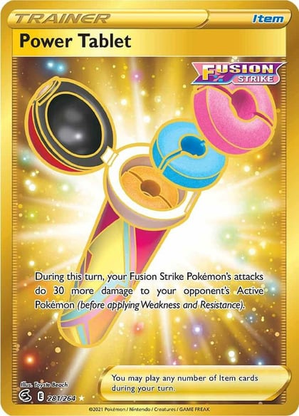 Power Tablet (Secret), SWSH08: Fusion Strike 281/264